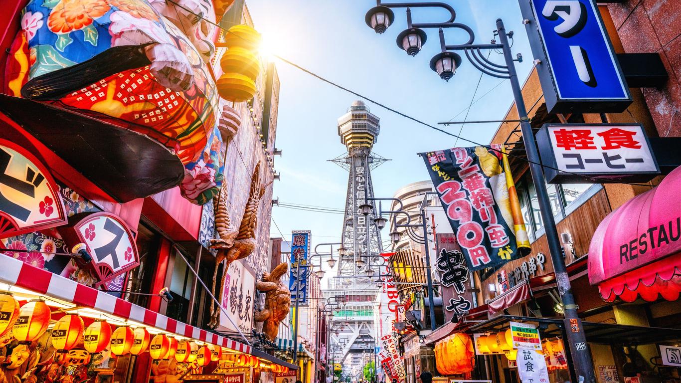 Look for other cheap flights to Osaka