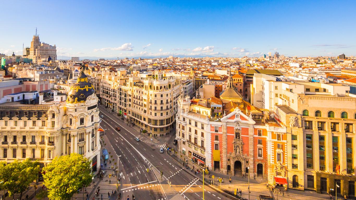 Look for other cheap flights to Madrid